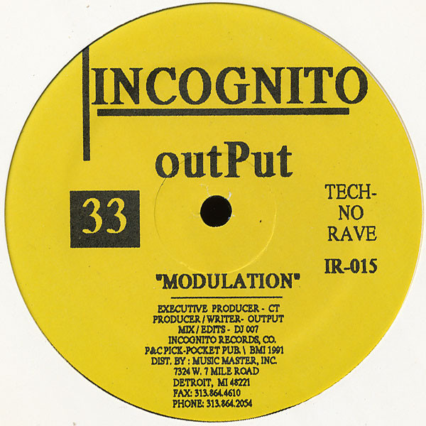 Output - Escape | Incognito Records (IR-015) - 2 Output - Escape | Incognito Records (IR-015) - 2
