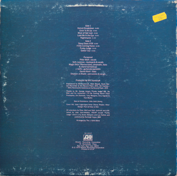 Nightmares ...And Other Tales From The Vinyl Jungle