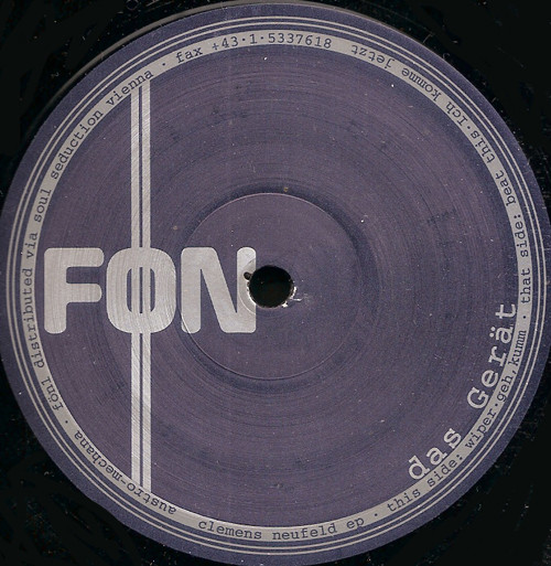 Clemens Neufeld - Das Gerät | Fön (fön1) - main