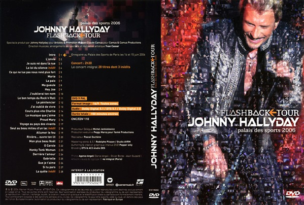 Johnny Hallyday - Flashback Tour - Palais Des Sports 2006 | Warner (5101155202) - 2 Johnny Hallyday - Flashback Tour - Palais Des Sports 2006 | Warner (5101155202) - 2
