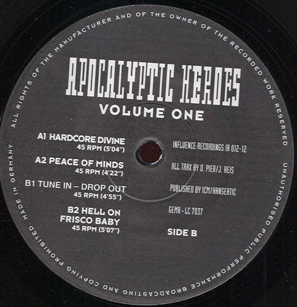 Apocalyptic Heroes - Volume One | Influence Recordings (IR 012-12) - 2 Apocalyptic Heroes - Volume One | Influence Recordings (IR 012-12) - 2