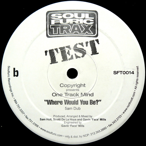 Copyright Presents One Track Minds - Where Would You Be? | Soulfuric Trax (SFT0014) - 2 Copyright Presents One Track Minds - Where Would You Be? | Soulfuric Trax (SFT0014) - 2