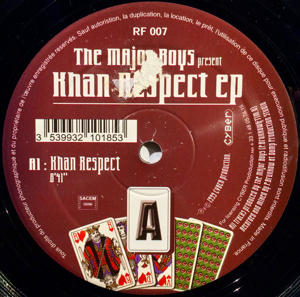 The Major Boys - Khan Respect EP | Royal Flush Records (RF007) - 3 The Major Boys - Khan Respect EP | Royal Flush Records (RF007) - 3