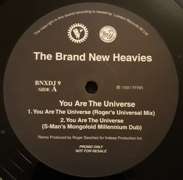 The Brand New Heavies - You Are The Universe | FFRR (BNXDJ 9) - 3