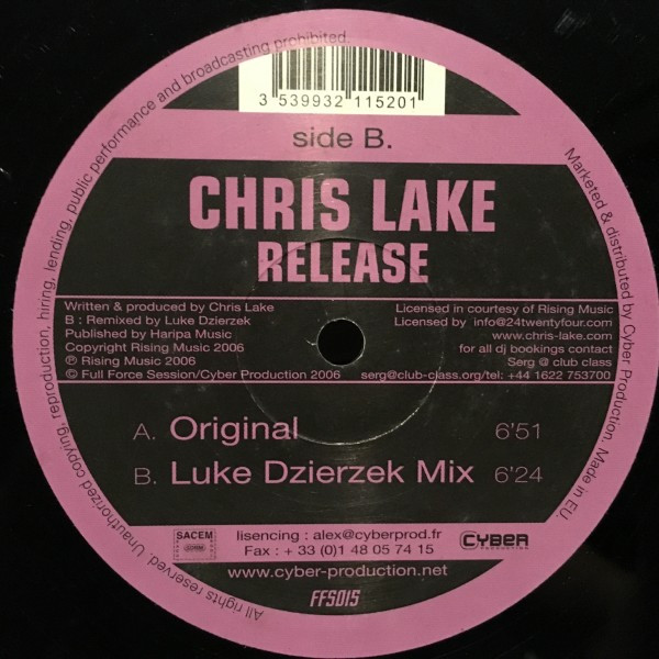 Chris Lake - Release | Full Force Session (FFS015) - 2