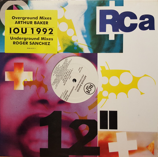 Arthur Baker Featuring Nikeeta - I.O.U. | RCA (RDAB62207-1) - main Arthur Baker Featuring Nikeeta - I.O.U. | RCA (RDAB62207-1) - main