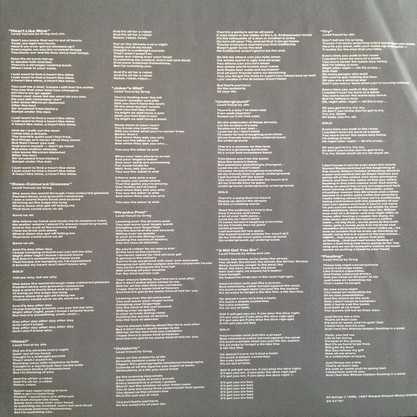 Blue Rodeo - Outskirts [Vinyl] | Risqué Disque (25 47181) - 6