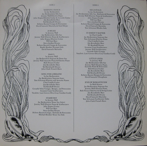 Spyro Gyra - Morning Dance | MCA Records (INS 2003) - 3 Spyro Gyra - Morning Dance | MCA Records (INS 2003) - 3