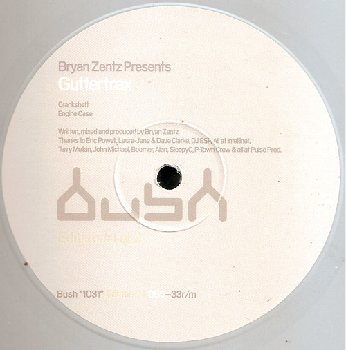 Bryan Zentz - Guttertrax | Bush (Bush 1031 Edition #1) - 2