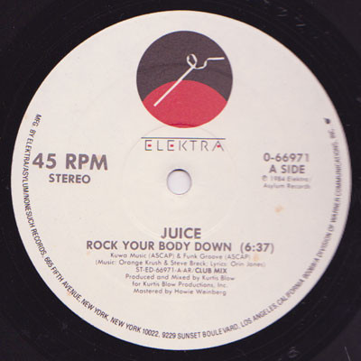 Juice - Rock Your Body Down | Elektra (0-66971)