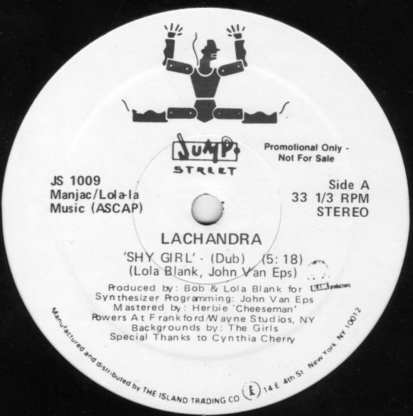 LaChandra - Shy Girl | Jump Street Records (JS 1009) - main LaChandra - Shy Girl | Jump Street Records (JS 1009) - main