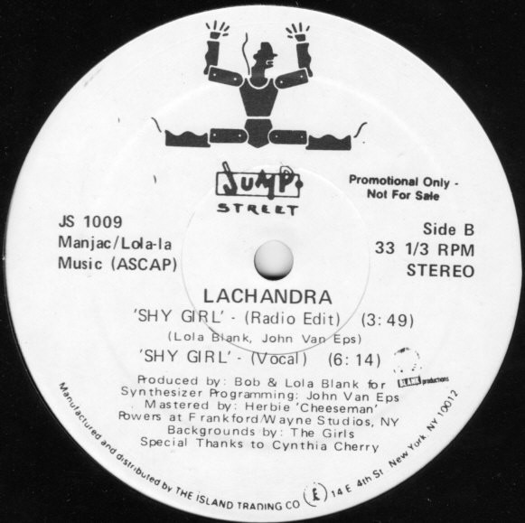 LaChandra - Shy Girl | Jump Street Records (JS 1009) - 2 LaChandra - Shy Girl | Jump Street Records (JS 1009) - 2