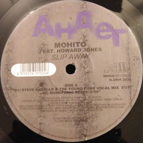 Mohito Feat. Howard Jones - Slip Away | UMM (N.UMM 2033) - main Mohito Feat. Howard Jones - Slip Away | UMM (N.UMM 2033) - main