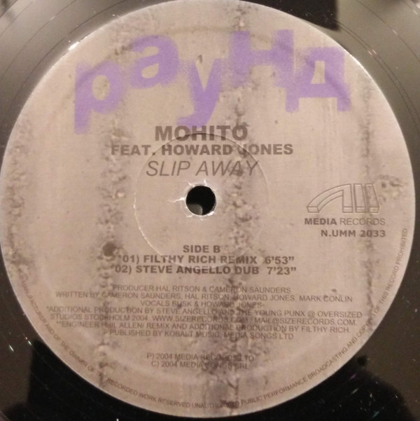 Mohito Feat. Howard Jones - Slip Away | UMM (N.UMM 2033) - 2 Mohito Feat. Howard Jones - Slip Away | UMM (N.UMM 2033) - 2