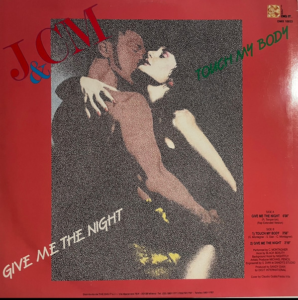J & CM - Give Me The Night / Touch My Body | Dig It International (DMX 10023) - 2 J & CM - Give Me The Night / Touch My Body | Dig It International (DMX 10023) - 2