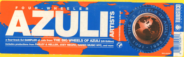 Various - Azuli Artists - The Big Wheels Of Azuli DJ Sampler | Twisted America Records (TW12-55258) - 4