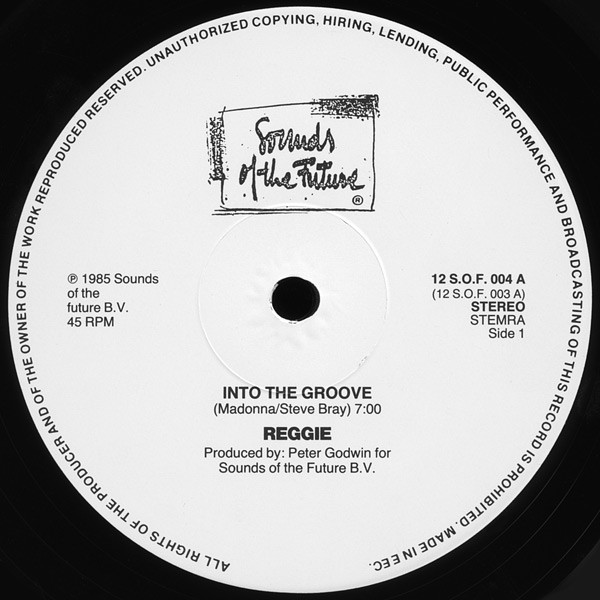Reggie - Into The Groove / On The Park | Sounds Of The Future (12 S.O.F. 004) - 3 Reggie - Into The Groove / On The Park | Sounds Of The Future (12 S.O.F. 004) - 3