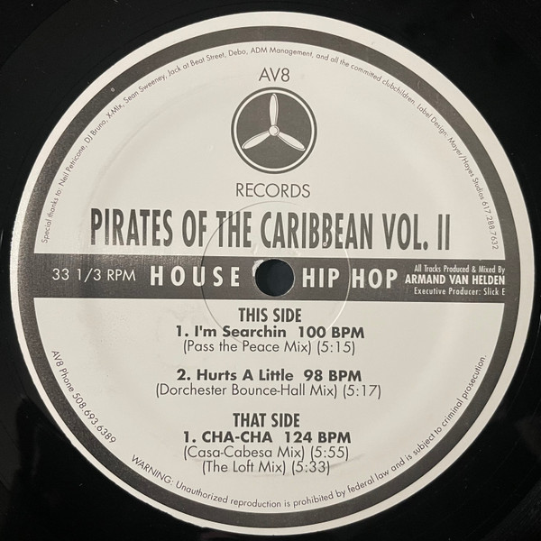 Pirates Of The Caribbean - Pirates Of The Caribbean Vol. II | AV8 Records (AV8 9307X13) - 2 Pirates Of The Caribbean - Pirates Of The Caribbean Vol. II | AV8 Records (AV8 9307X13) - 2