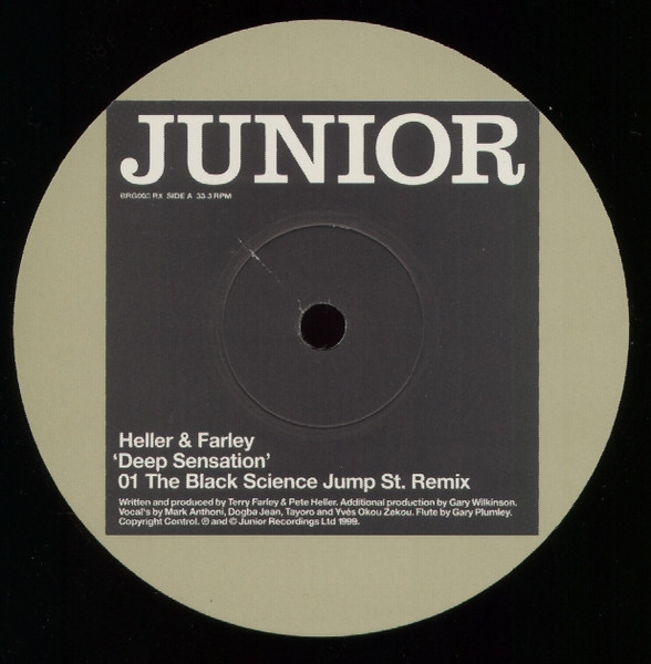 Heller & Farley - Deep Sensation | Junior London (BRG003RX)