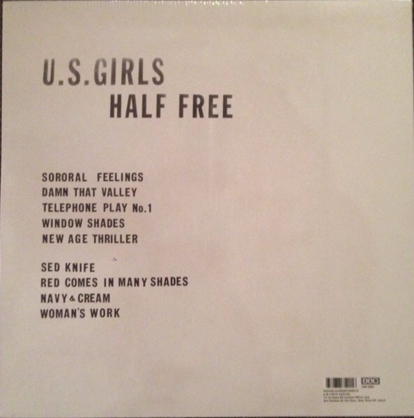 U.S. Girls - Half Free | 4AD (CAD 3520) - 2 U.S. Girls - Half Free | 4AD (CAD 3520) - 2