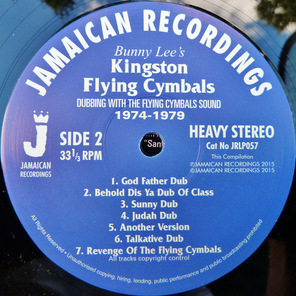 Bunny Lee's - Kingston Flying Cymbals (Dubbing With The Flying Cymbals Sound 1974 - 1979) | Jamaican Recordings (JRLP057) - 4
