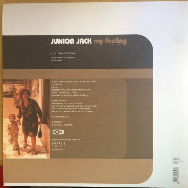 Junior Jack - My Feeling | [PIAS] Recordings (PIASB 012T) - 2