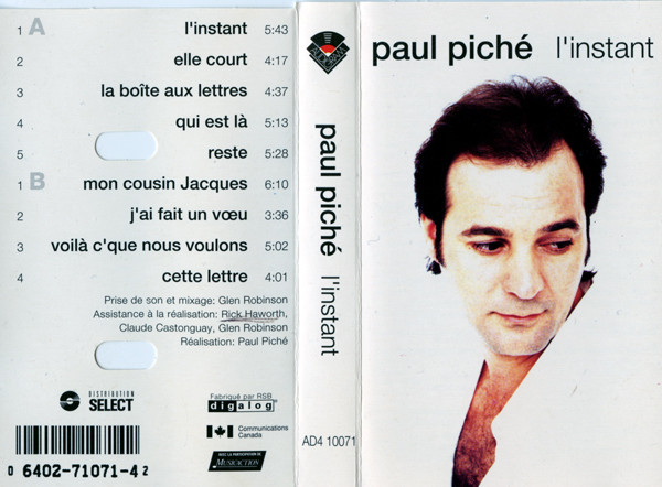 Paul Piché - L'instant | Audiogram (AD4 10071) - 2