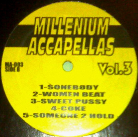Various - Millenium Accapellas Vol.3 | Millenium Accapellas (MA-003) - 2