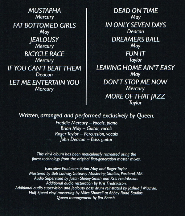 Queen - Jazz | Virgin EMI Records (00602547202741) - 15 Queen - Jazz | Virgin EMI Records (00602547202741) - 15
