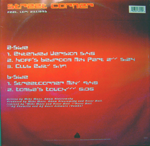 Street Corner Feat. Lori Williams - For Your Touch | Club Culture (0630-16321-0) - 2 Street Corner Feat. Lori Williams - For Your Touch | Club Culture (0630-16321-0) - 2