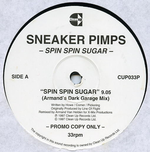 Sneaker Pimps - Spin Spin Sugar | Clean Up Records (CUP033P) - 4 Sneaker Pimps - Spin Spin Sugar | Clean Up Records (CUP033P) - 4