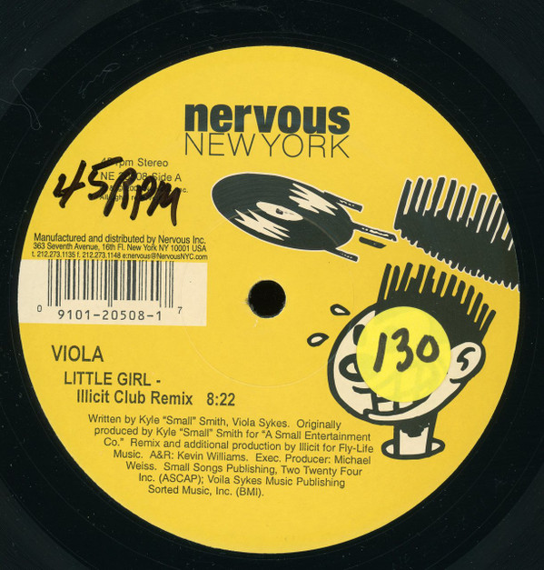 Viola - Little Girl (Illicit Mixes) | Nervous Records (NE 20508)