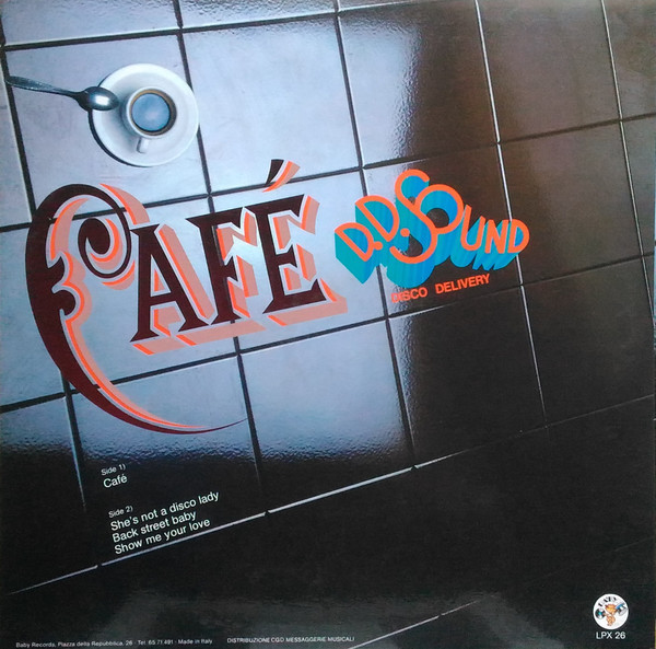 D.D. Sound - Café | Baby Records (LPX 26) - 3