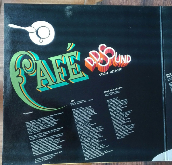 D.D. Sound - Café | Baby Records (LPX 26) - 6