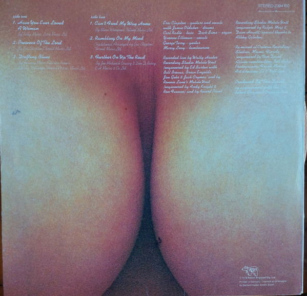 Eric Clapton - E.C. Was Here | RSO (2394 160) - 2