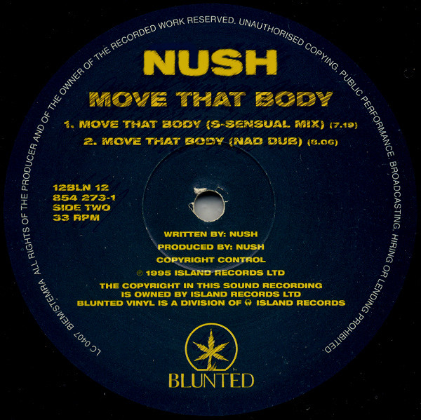 Nush - Move That Body | Blunted (12 BLN 12) - 4