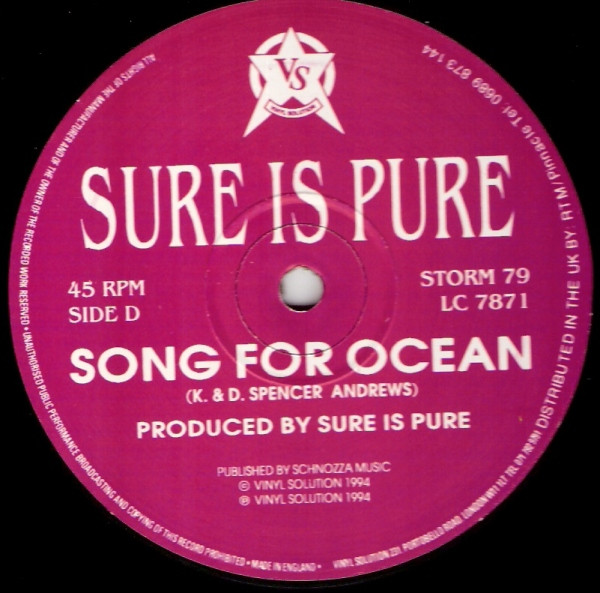 Sure Is Pure - The Out To Lunch EP | Vinyl Solution (STORM 79) - 6 Sure Is Pure - The Out To Lunch EP | Vinyl Solution (STORM 79) - 6