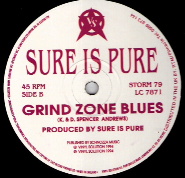 Sure Is Pure - The Out To Lunch EP | Vinyl Solution (STORM 79) - 4 Sure Is Pure - The Out To Lunch EP | Vinyl Solution (STORM 79) - 4