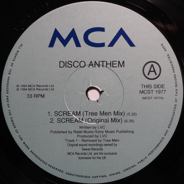 Disco Anthem - Scream | MCA Records (MCST 1977) - 2 Disco Anthem - Scream | MCA Records (MCST 1977) - 2