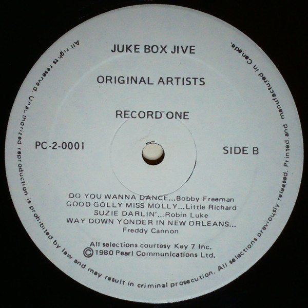 Various - Juke Box Jive | Pearl Communications Ltd. (PC-2-0001) - 4 Various - Juke Box Jive | Pearl Communications Ltd. (PC-2-0001) - 4