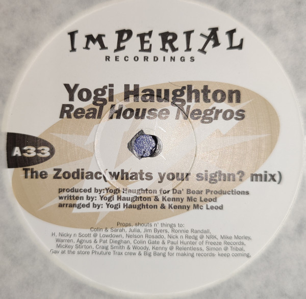 Yogi Haughton - Real House Negros | Imperial Recordings (IMP 12008) - 3 Yogi Haughton - Real House Negros | Imperial Recordings (IMP 12008) - 3