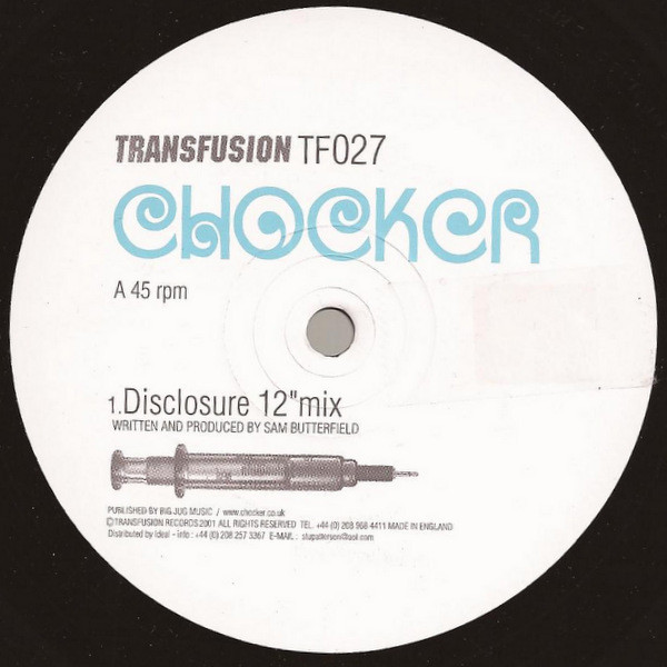 Chocker - Disclosure | Transfusion (TF027) - main
