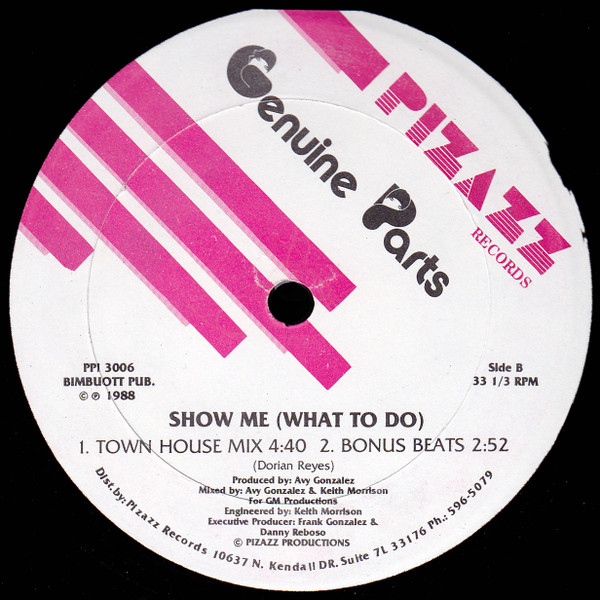 Genuine Parts - Show Me (What To Do) | Pizazz Records (PPI 3006) - 2 Genuine Parts - Show Me (What To Do) | Pizazz Records (PPI 3006) - 2