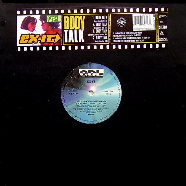 Ex-It - Body Talk | CDL - Cologne Dance Label (8 83073 6) - 4 Ex-It - Body Talk | CDL - Cologne Dance Label (8 83073 6) - 4