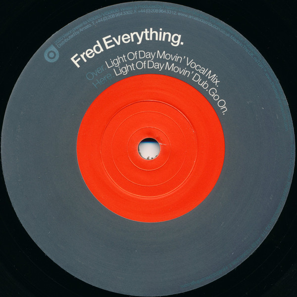 Fred Everything - Light Of Day | 20:20 Vision (VIS080) - 4