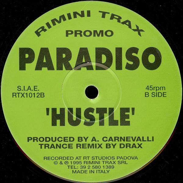 Paradiso - Hustle | Rimini Trax (RTX1012) - 2