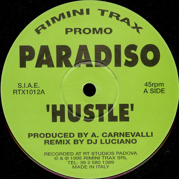 Paradiso - Hustle | Rimini Trax (RTX1012) - main