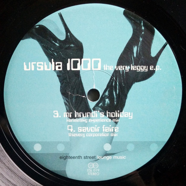 Ursula 1000 - The Very Leggy E.P. | Eighteenth Street Lounge Music (ESL 019) - 4 Ursula 1000 - The Very Leggy E.P. | Eighteenth Street Lounge Music (ESL 019) - 4