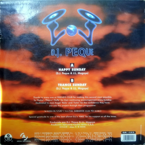 DJ Peque - Friends Club II - Happy Sunday | Quality Madrid (QR-152) - 2