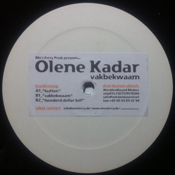 Olene Kadar - Vakbekwaam | Mo's Ferry Prod. (mfp035)